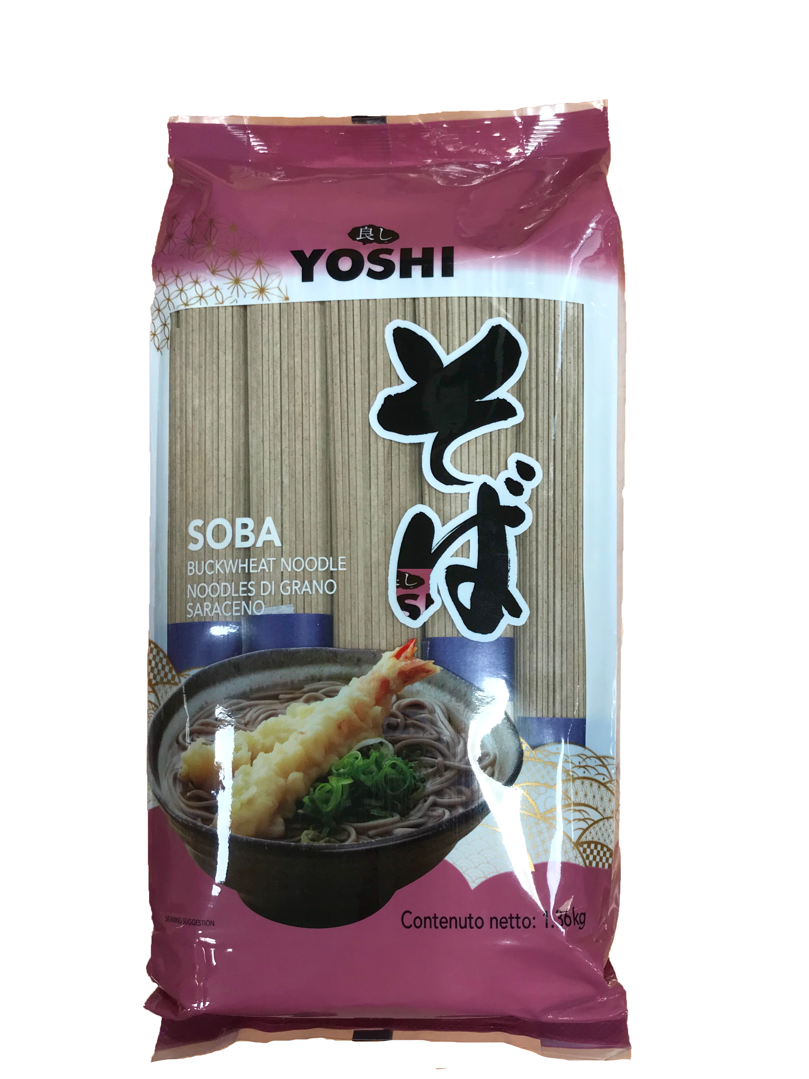 CHEONG SOBA NOODLES  1,36KGX12PZ 荞麦冷面